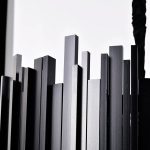 Candelabru Cristal BLOIS Eleganza 8xE14, Diametru 49cm, Negru, Inaltime Reglabila - imagine 2