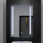 Oglinda LED Rectangulara, 50x70cm, Dual Light Basic Touch - imagine 3