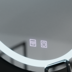 Oglinda LED Rotunda, 70cm, Lucea Touch, Sistem Dezaburire, Dimabila - imagine 2