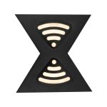 Aplica LED de Exterior Retelis, 12W, Metal, Negru - imagine 3