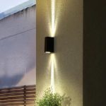 Aplica LED Exterior Celsis 6W Negru - imagine 2