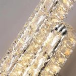 Aplica LED PRISCILA, 10W, Cristal, Crom Lucios, Lumina Calda/Rece/Neutra - imagine 2