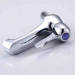 Baterie Lavoar Fluture Apa Rece Crom - imagine 4