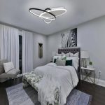 Lustra LED cu telecomanda LIGURIA 81W, 3 Ovale, lumina Rece/Calda/Neutra, Dimabila, Negru Alb