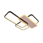 Lustra LED cu telecomanda CAROLINA 76W, 3 Elemente, lumina Rece/Calda/Neutra, Dimabila, Negru