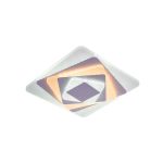 Lustra LED FLORENSIA, 30W, lumina Rece/Calda/Neutra, Alb - imagine 3