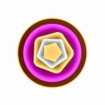 Lustra LED cu telecomanda MEIRA RGB, 180W, lumina Rece/Calda/Neutra, Dimabila, Alb - imagine 2