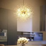 Candelabru Cristal Schonbrunn, 12x G9, Diametru 60cm, Auriu Lucios, Inaltime Reglabila - imagine 2