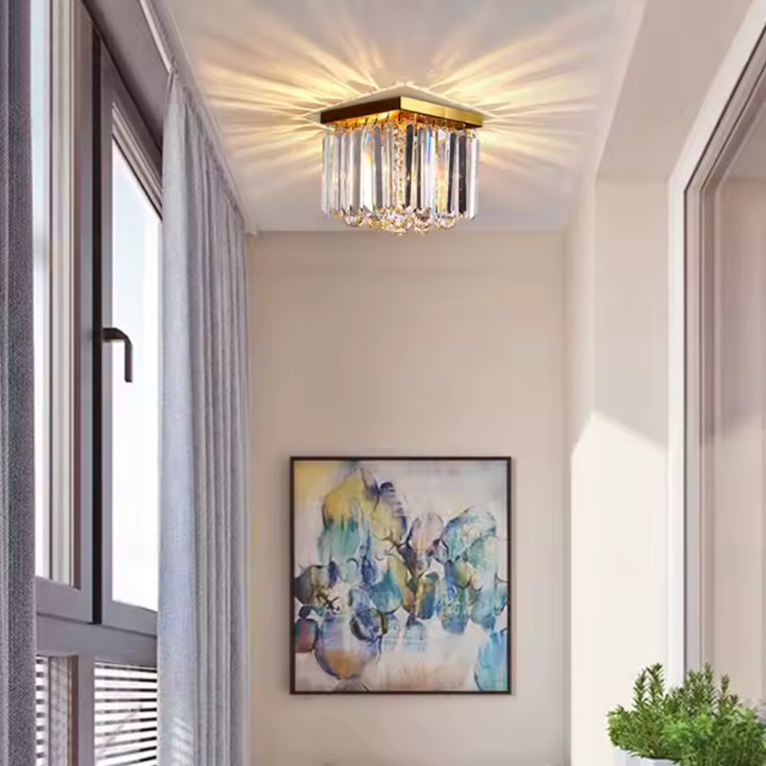 mockup-6016_250GD-LustraCristalMARTINEZLinearLuxe_Diametru35cm_4xE14_AuriuLucios-1 Lustra Cristal MARTINEZ Linear Luxe, Diametru 35cm, 4x E14, Auriu Lucios - imagine 1