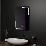 Oglinda LED Rectangulara, 60x80cm, ECLISSA Touch, Sistem Dezaburire, Dimabila - imagine 3