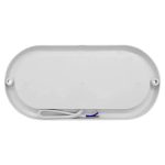 Plafoniera LED FANTAS Ovala 8W 17cm Alb Exterior IP65 - imagine 4