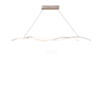 Lustra LED cu telecomanda VEYRA, 35W, lumina Rece/Calda/Neutra, Dimabila, Alb - imagine 2